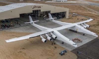 El equipo de Stratolaunch ha logrado un hito histórico/Foto. RRSS