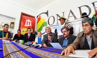 Miembros del Conade en una conferencia. | Archivo | @abyayalatv