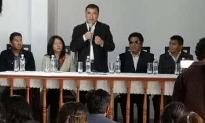 Juan Ramón Quintana, ministro de la presidencia/Foto. RRSS