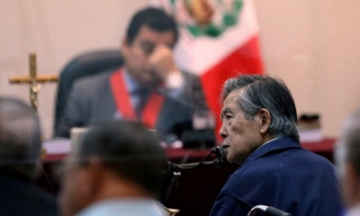 Alberto Fujimori, expresidente de Perú.