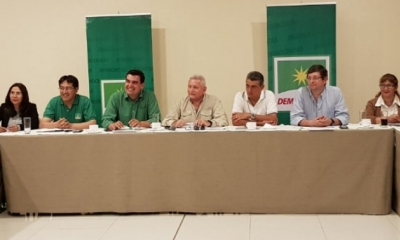 El comité ejecutivo nacional del Movimiento Demócrata Social. Foto: ANF
