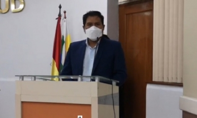 Ministro de salud y deportes, Jeyson Auza 