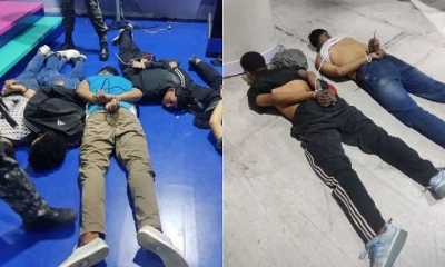 La Policía inició el operativo de captura de los criminales y liberación de los rehenes 