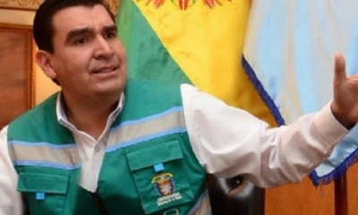 El suspendido alcalde de Cochabamba, José María Leyes. Foto: Tunari
