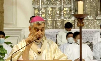 El arzobispo de Santa Cruz monseñor Sergio Gualberti. | Foto archivo