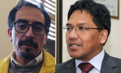 Fabián Siñani y Jorge Silva/Foto. Kandire