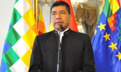 Fernando Huanacuni, canciller de Bolivia. Foto: Internet