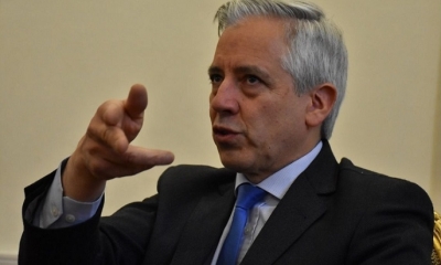 Vicepresidente Álvaro García Linera. 