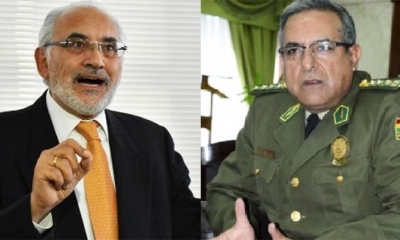 Carlos Mesa y Alfonso Mendoza. 