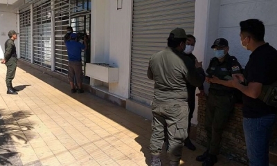La policía entrevisto a los funcionarios del INRA esta mañana