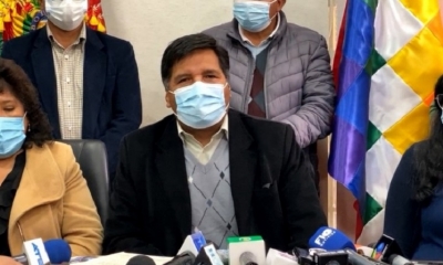 El exministro de Educación, Adrián Quelca