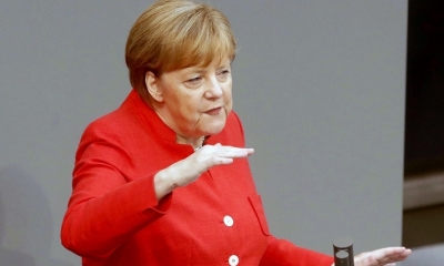 Canciller alemana Angela Merkel en Berlín (Alemania). Foto. RT