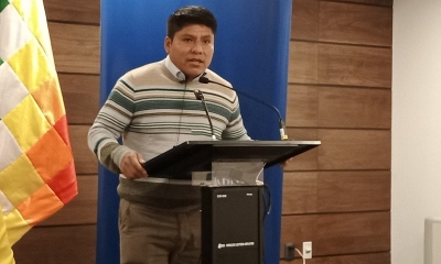Leonardo Loza, jefe de la bancada del Movimiento Al Socialismo (MAS)