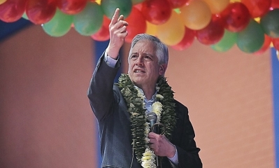 Vicepresidente Alvaro Garcia Linera. Foto: ABI