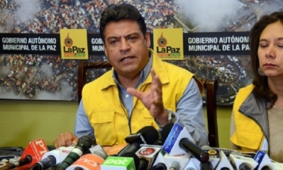 El alcalde de La Paz, Luis Revilla