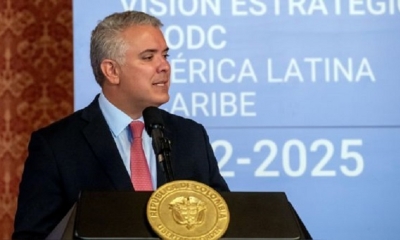 Iván Duque, presidente de Colombia. | Fuente: EFE