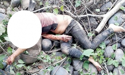 Comunarios vieron a un motociclista botar el cuerpo/Foto. RRSS