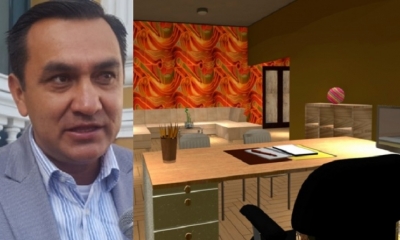 Yerko Núñez cuestiona el gasto en muebles de la Casa Grande del Pueblo/Foto. Kandire 