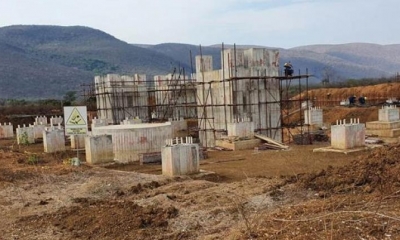 Avances en la construcción de la planta siderúrgica Mutún, en Puerto Suárez, Santa Cruz. | ABI
