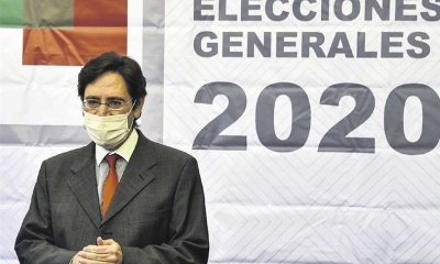 El presidente del Tribunal Supremo Electoral, Salvador Romero
