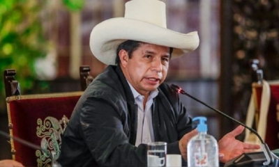 Pedro Castillo, Presidente de la República, participo en el CADE Ejecutivos 2021. | Fuente: Andina