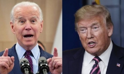 Joe Biden se sumó a las críticas contra Trump. | Fuente: AFP