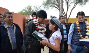 Foto/Archivo :El presidente Evo Morales