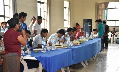  El presidente Evo Morales asiste a el ampliado de la Federación Trópico.