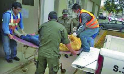 Los cuerpos fueron depositados en la morgue del hospital Eguía/Foto. EP