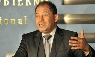 El ministro de Gobierno, Carlos Romero