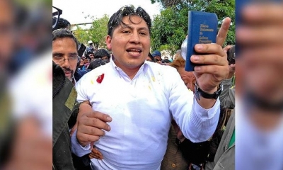 El médico Jhiery Fernández.