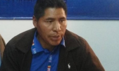 Diputado Manuel Mamani/Foto. RRSS