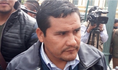 Jacinto Herrera, ejecutivo de la CSUTCB.