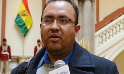Miltón Claros, ministro de Obra Públicas/Foto. RRSS