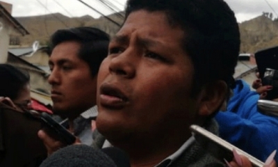 Franklin Gutiérrez, dirigente de Adepcoca/Foto. RRSS