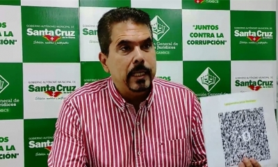 El vocero de Asuntos Jurídicos de la Alcaldía, Bernardo Montenegro