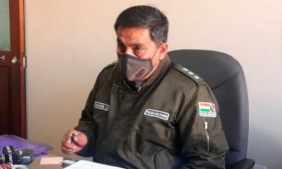 Coronel Rojas informó sobre el caso. Foto de archivo.