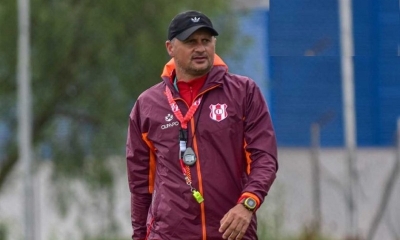 Marcelo Robledo, director técnico de Independiente.
