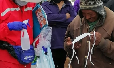 Los operativos del control del uso del barbijo en Sucre