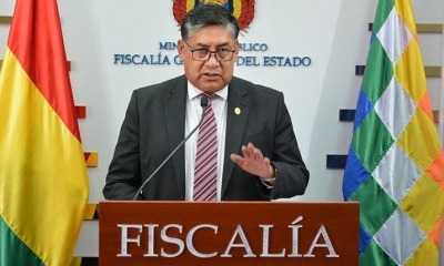 El Fiscal General del Estado, Juan Lanchipa Ponce