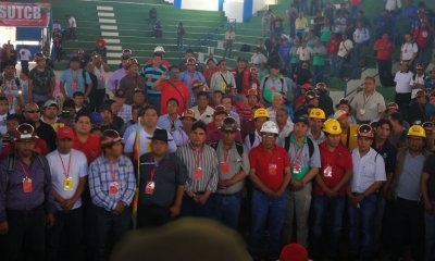Posesionaron  a Juan Carlos Huarachi como nuevo ejecutivo/Foto. RRSS