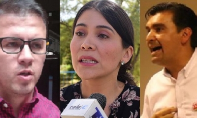 Sergio Coca, Karen Suárez y José Maria Leyes/Foto. Kandire