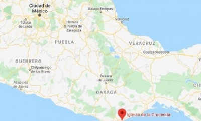 Un sismo de 7,1 sacudió este lunes el sur de México. | Fuente: Maps
