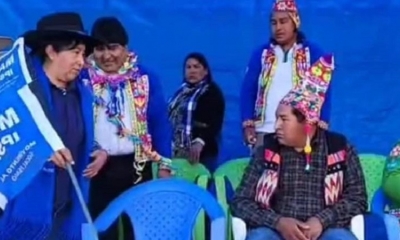 Exsecretario de Culturas de la Alcaldía de Uncía, Potosí, Martín Choque