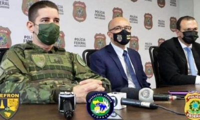 La Policía brasileña informa sobre el megalaboratorio en el Parque Noel Kempff. | Policía de Brasil