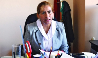 La exadministradora de justicia fue internada el 24 de septiembre en un centro médico de La Paz 