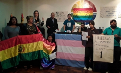 Huelga en instalaciones de la Defensoría del Pueblo/Foto. RRSS