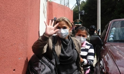 La expresidenta Jeanine Áñez.