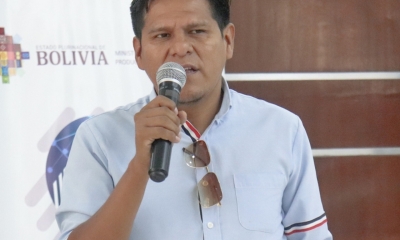 El concejal Rolando Pacheco.