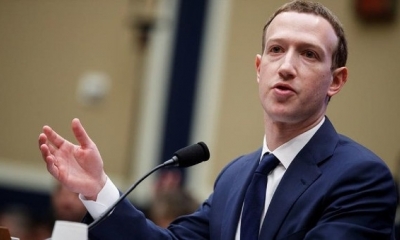 El fundador y presidente ejecutivo de Facebook, Mark Zuckerberg